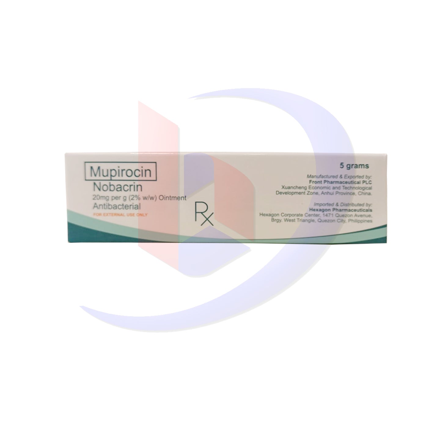 Mupirocin Nobacrin 20mg Per G 2 W W Ointment 5 Grams Bambang Pharmaceutical Depot Inc