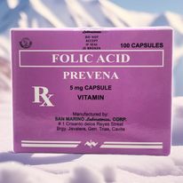 Folic Acid 5mg Capsule 100's