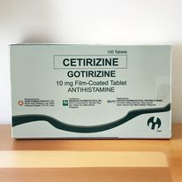 Cetirizine 10mg Film Coated Tablet 100's