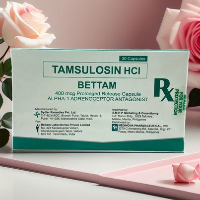 Tamsulosin HCI 400mcg Prolonged Release Capsule 30's