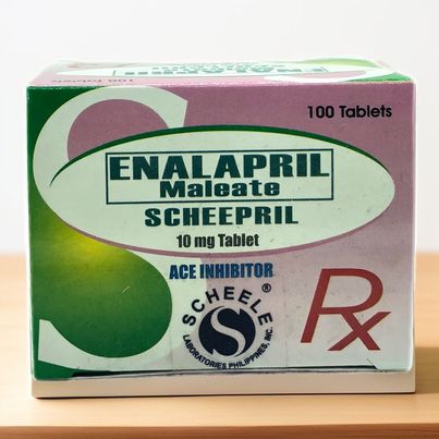 Enalapril Maleate 10mg Ace Inhibitor Tablet 100's