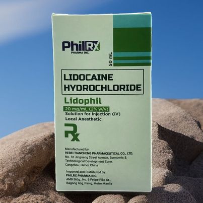 Lidocaine Hydrochloride 20mg/ml Solution For Injection Local Anesthetic 50ml