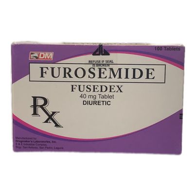 Furosemide (Fusedex) 40mg Diuretic Tablet 100's