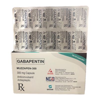 Gabapentin (Muzzapen) 300mg Capsule 100's