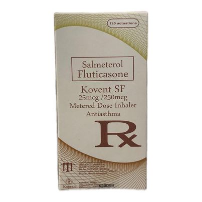 Salmeterol Fluticasone 25mcg /250mcg Metered Dose Inhaler Actuation 120's