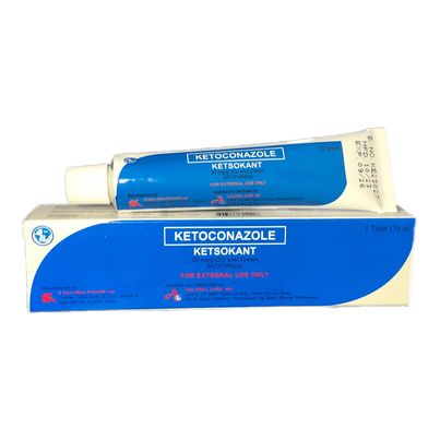 Ketoconazole (Ketsokant) 20mg/g (2% w/w) Cream Antifungal 15g