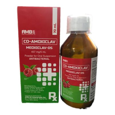Co Amoxiclav (Meoxiclav DS) 457mg/5ml Powder for Oral Suspension 70ml