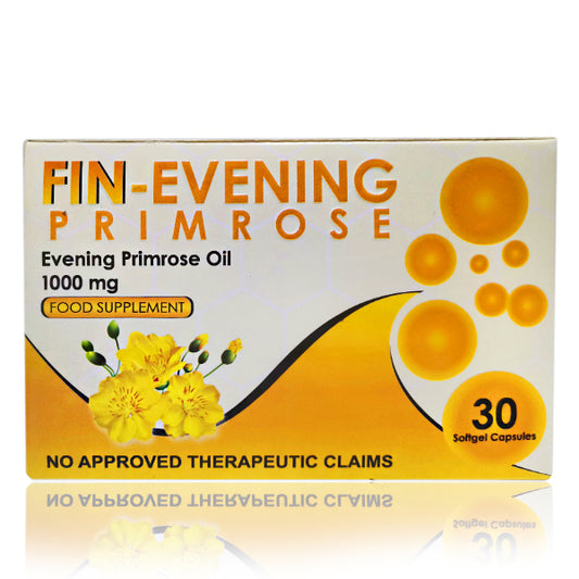 Fin Evening Primrose (Finstad) 1000mg Food Supplement Softgel Capsule 30's