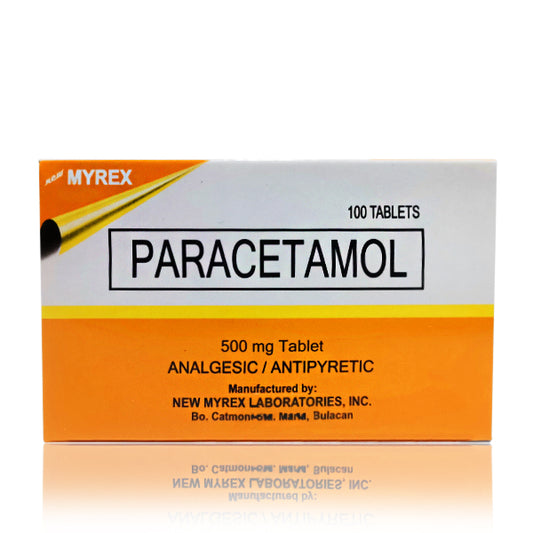 Paracetamol (Myrex) 500mg Tablet 100's