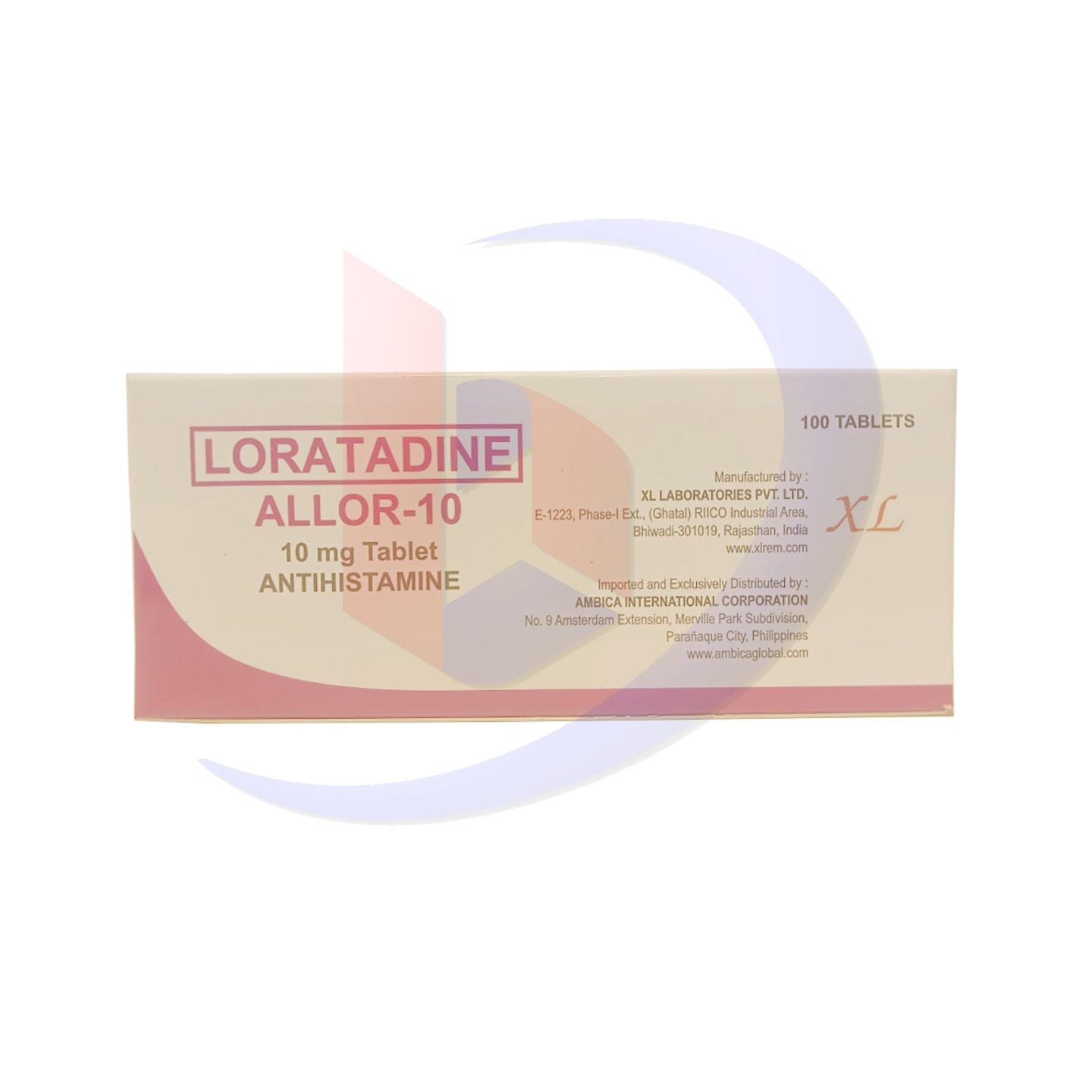 Loratadine (Allor 10) 10mg Tablet 100's