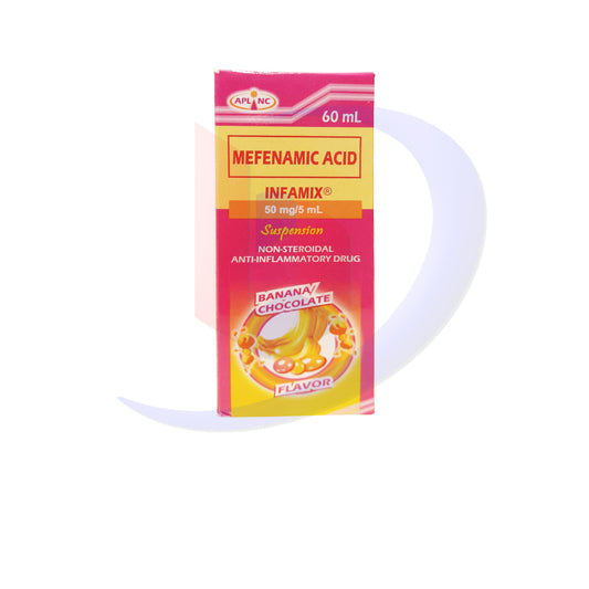 Mefenamic Acid (Infamix) 50mg/5ml Suspension 60ml