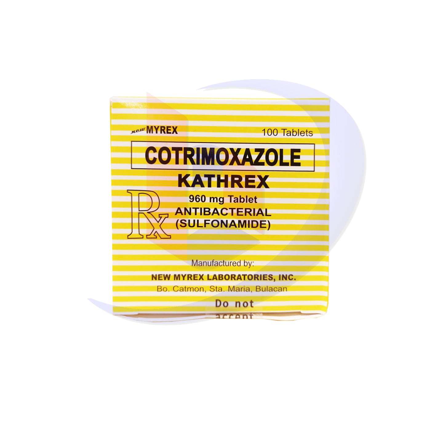 Cotrimoxazole (Kathrex) 800mg/160mg Tablet 100's