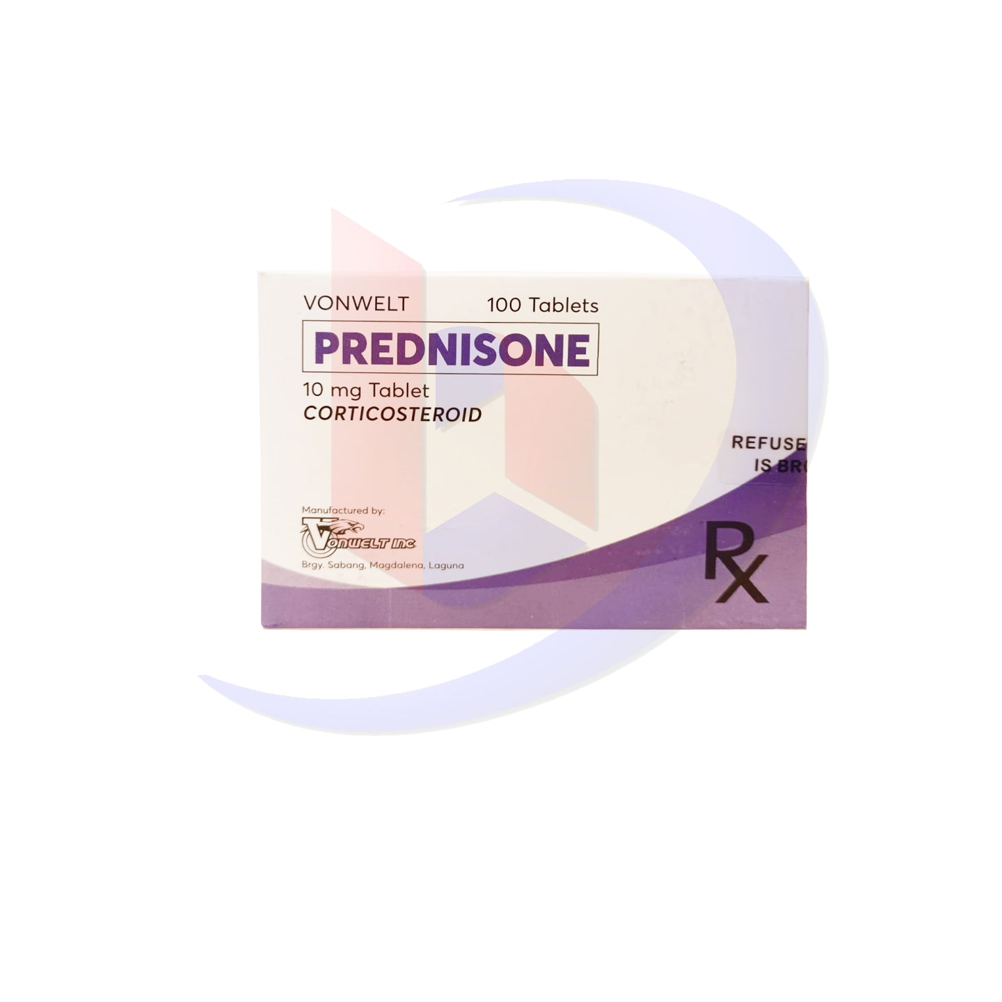 Prednisone (Vonwelt) 10mg Tablet 100's