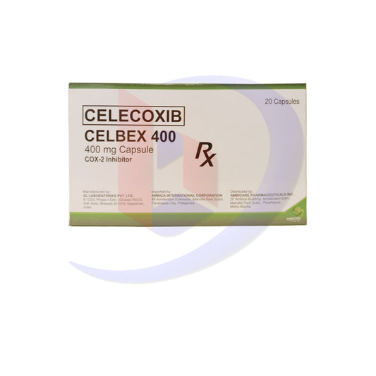 Celecoxib (Celbex 400) 400mg Capsule 20's