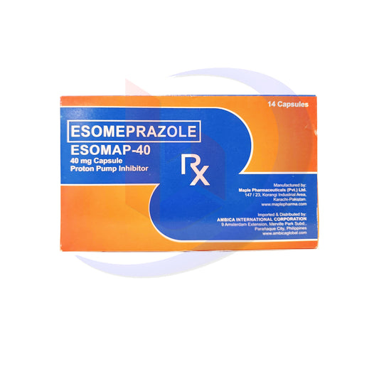 Esomeprazole (Esomap 40) 40mg Capsule 14's