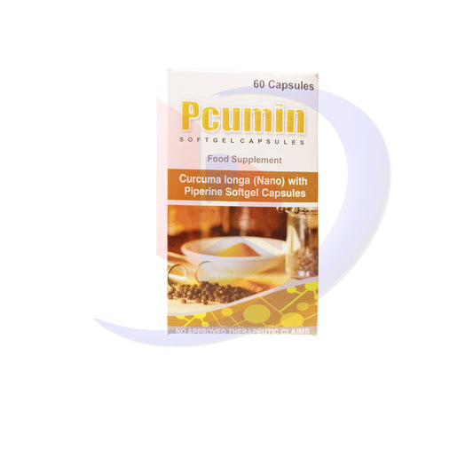 Curcuma Longa Nano with Piperine (Pcumin) Softgel Capsule Capsule 60's